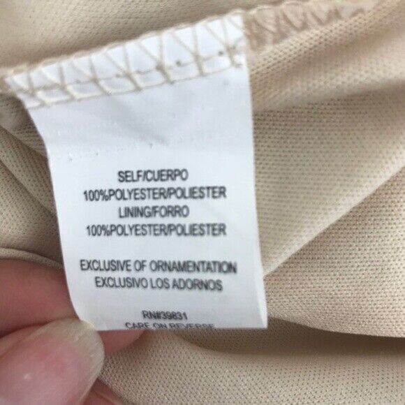 Sequin Hearts Metallic Bodycon Swifty Dress XS Gold Disco Swifty new years - Picture 9 of 9